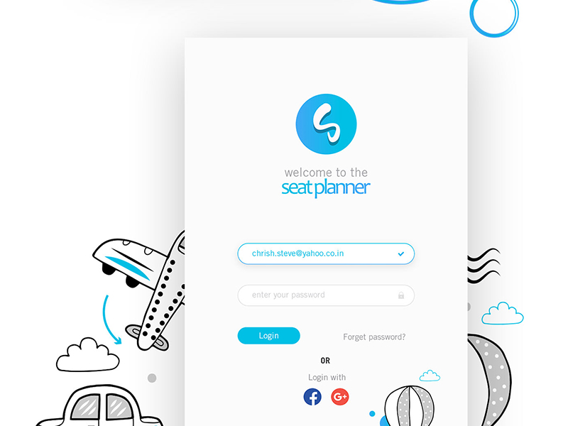 Seat Planner – Login